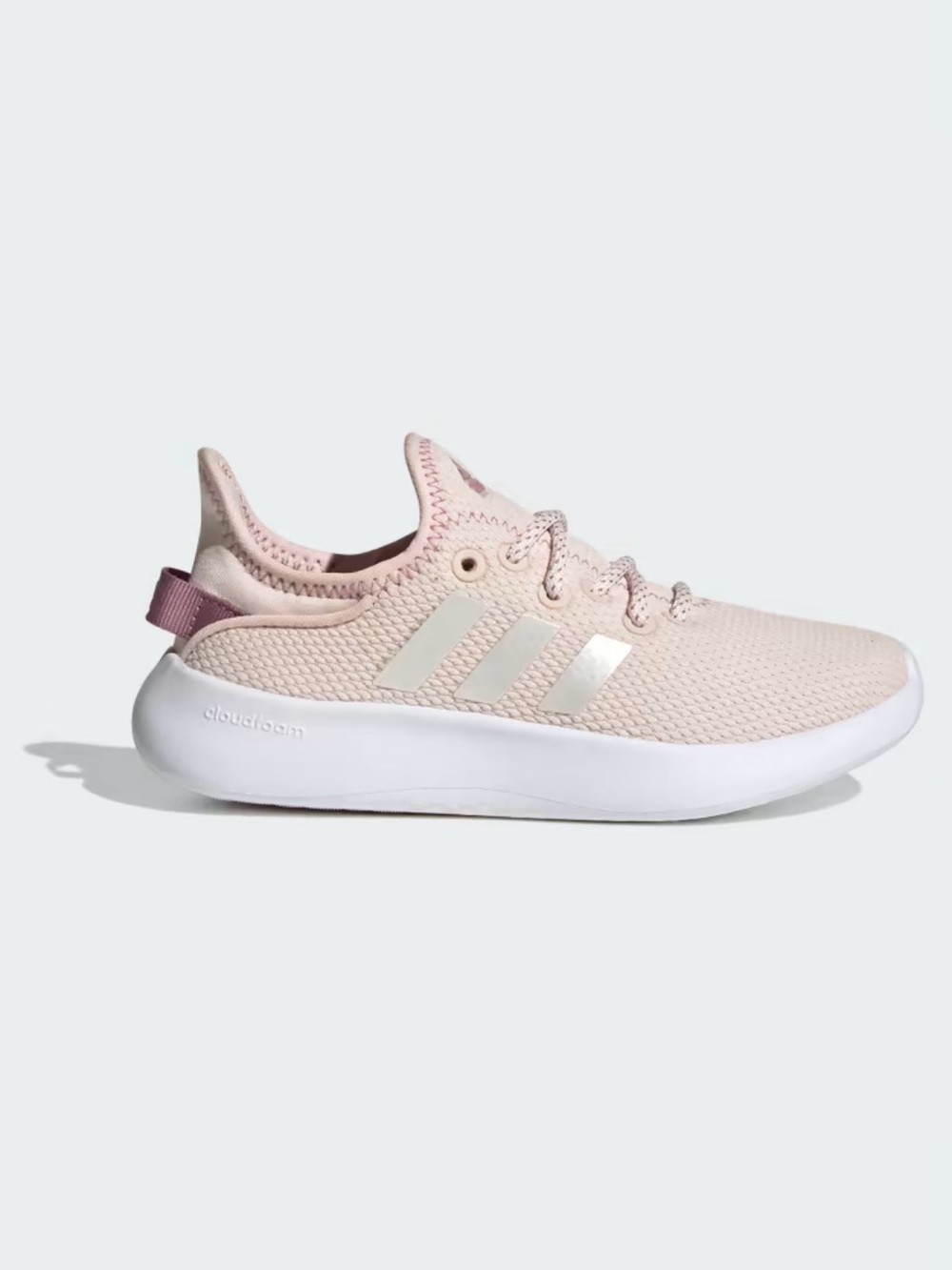 Adidas Cloudfoam Kids Lightweight Sneakers Wonder Quartz Zero Metallic